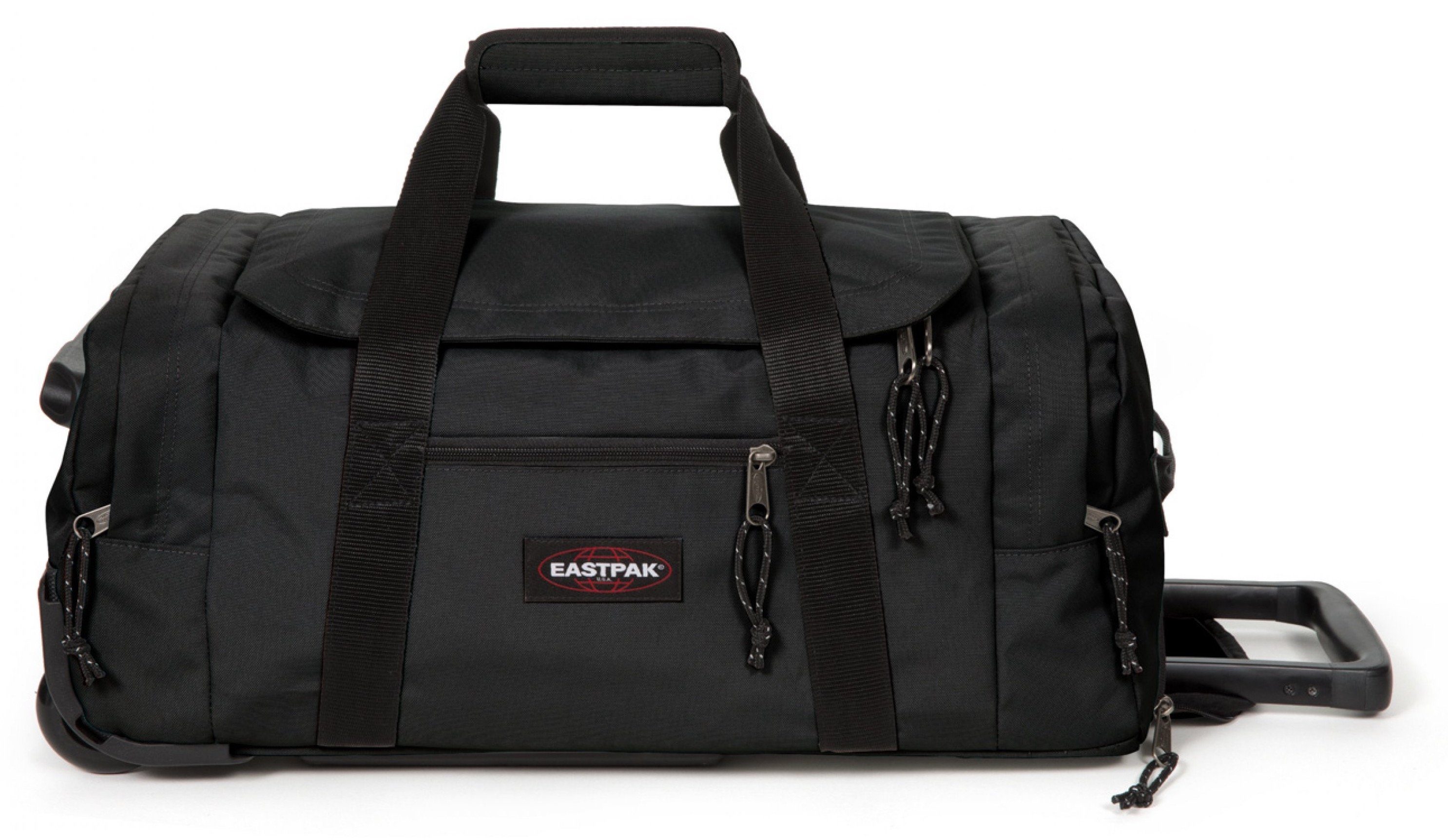 Eastpak black S Leatherface +, Platz Weichgepäck-Trolley ausreichend 2 mit Rollen,