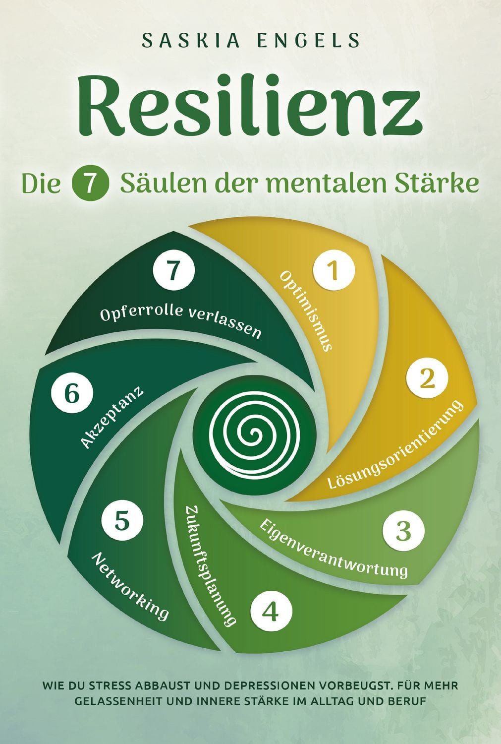 Resilienz  Die 7 Säulen der mentalen Stärke: Wie du Stress abbaust un / Saskia Engels, X
