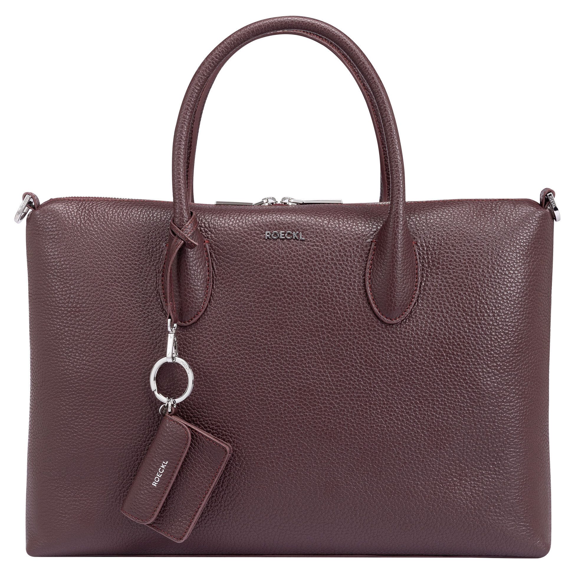 Roeckl Handtasche DORA MEDIUM, Lederhandtasche mit Schlüsseltasche