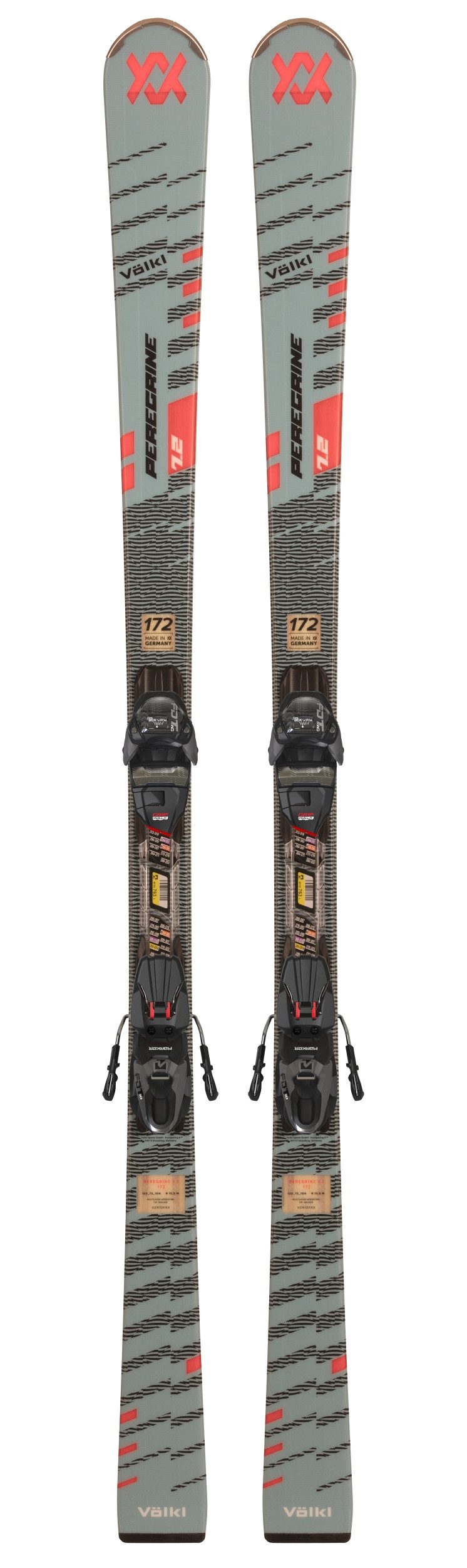 Ski PEREGRINE 7.2 GREY/RE+FDT TP10 *