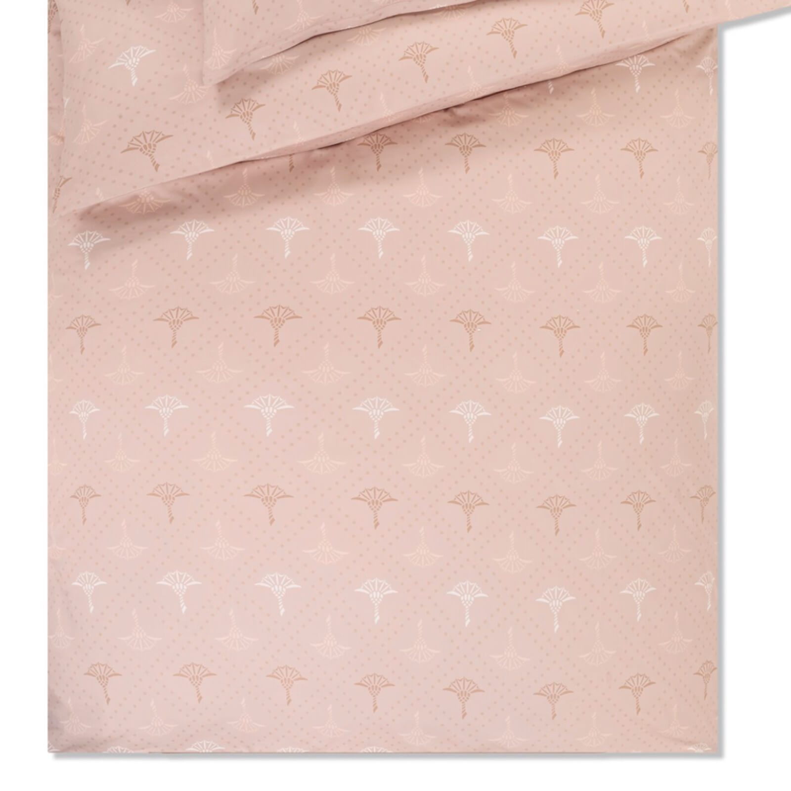 JOOP! Bettwäsche Cornflower Charm 4117 08 Rosa, Mako-Satin, 2 teilig, Cornflower, Gepunktet