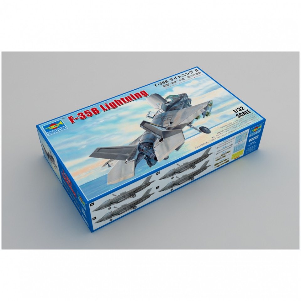 Trumpiter Trumpeter Modellbausatz, Trumpeter - F-35B Lightning - 1:32 - 400 Teile