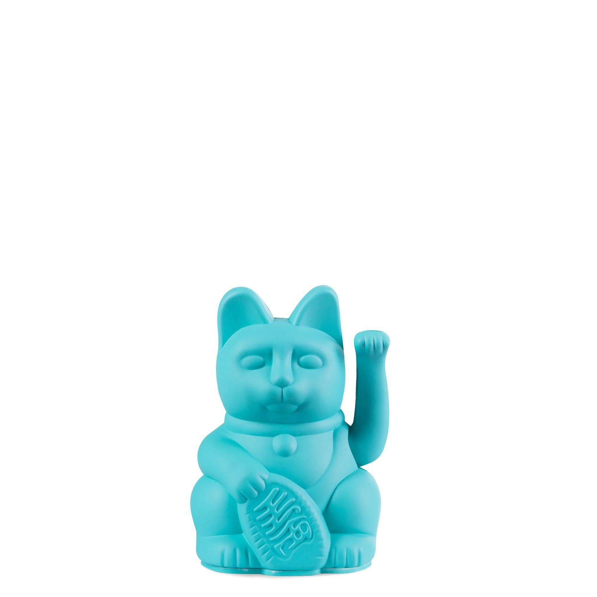 Donkey Products Dekofigur Donkey Lucky Cat Mini - türkis