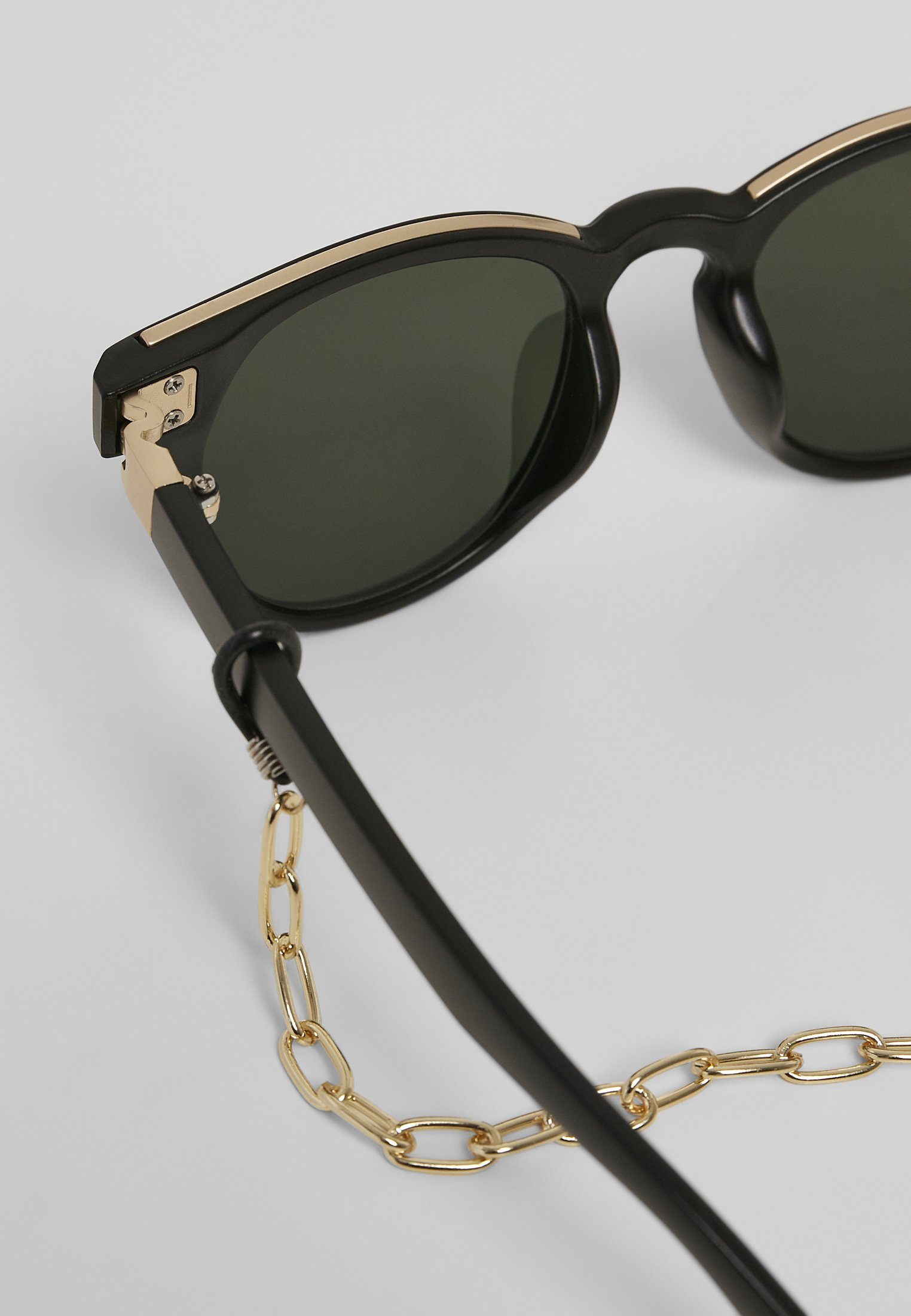 Italy Sunglasses CLASSICS chain Unisex URBAN black/gold/gold Sonnenbrille with