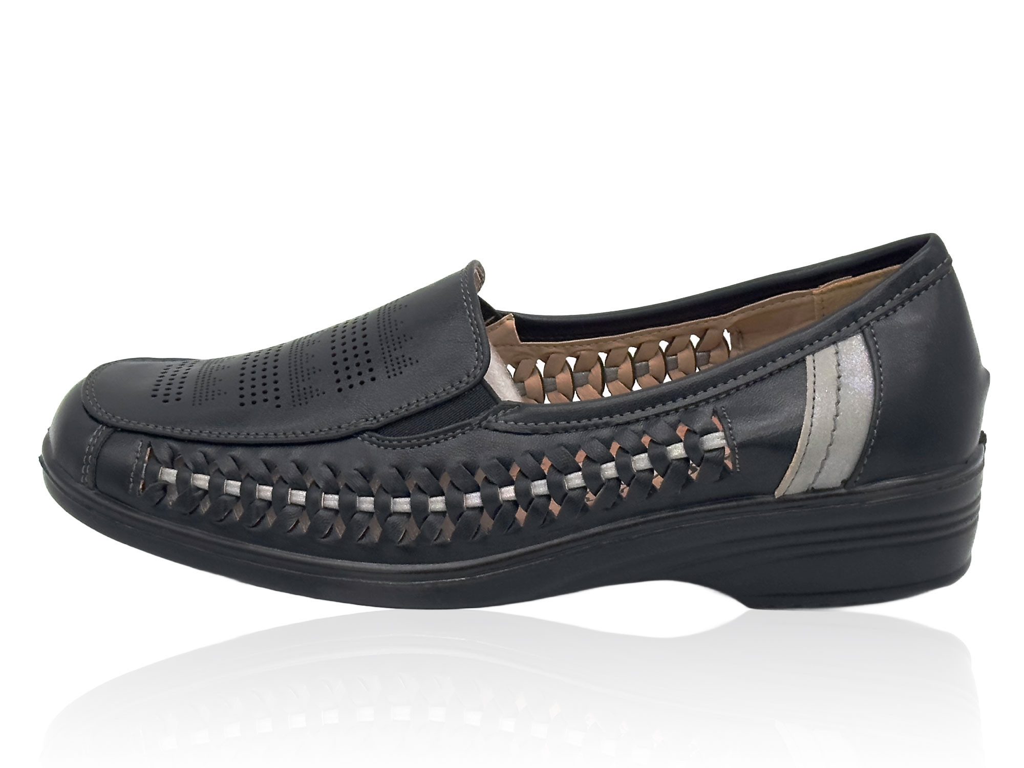Nowaland Bequeme und stilvolle Slipper Loafer Mokassin Tragekomfort, soft und leicht
