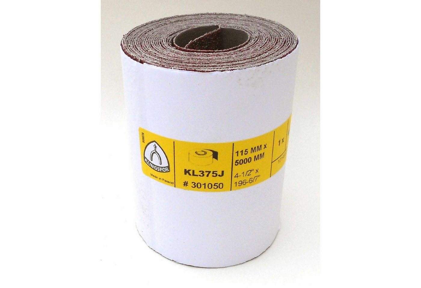 Thumbnail - Klingspor Schleifpapier KL 375J, 115 x 5000 mm, P40-P220, (1 St)