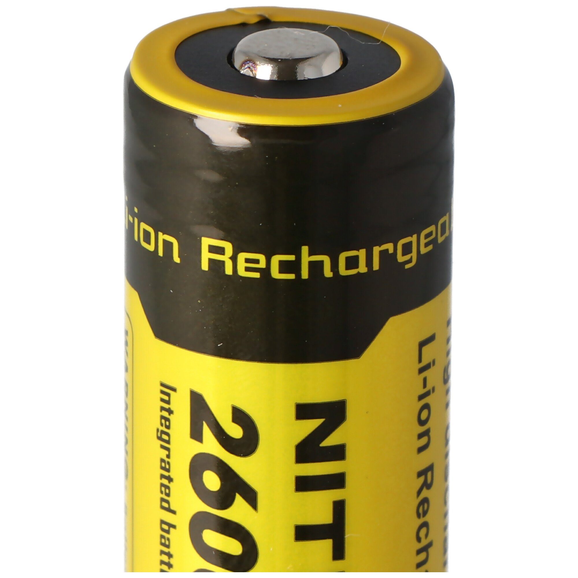 (3,7 Li-Ion mAh Taschenlampen V) NiteCore 2600 mit 2600mAh, LED Akku Akku für C 18650 NL186 Nitecore