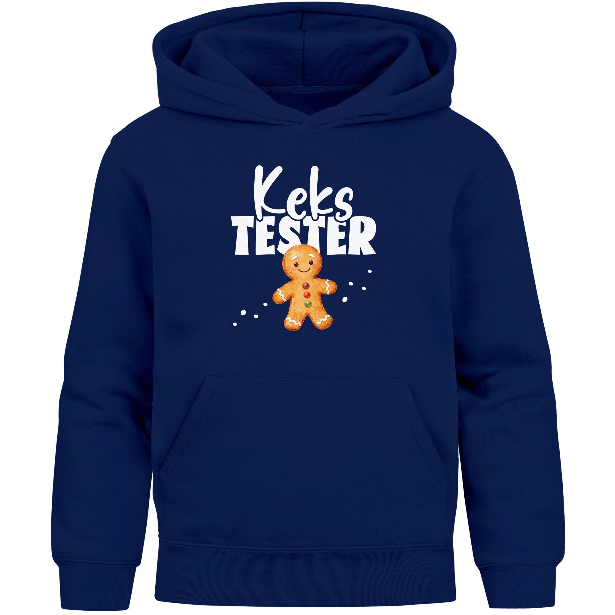 Hoodie Kinder Hoodie Weihnachtspullover Jungen Kekstester Lebkuchen