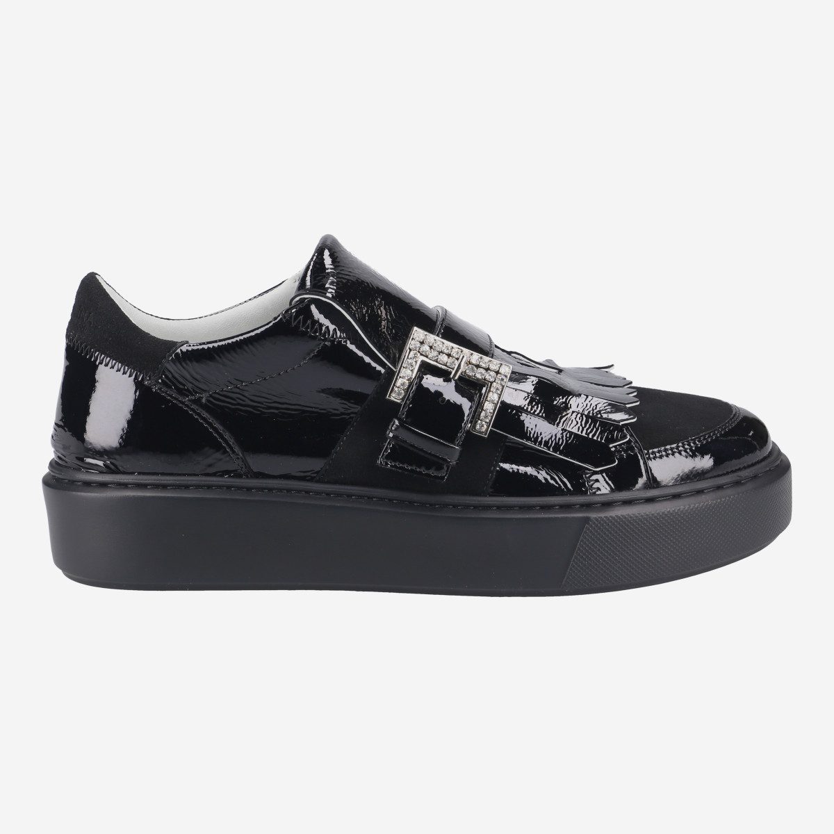 Donna Carolina WEL NERO 50.168.057-005, Sneaker in Schwarz für Damen Sneaker