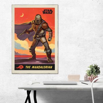 PYRAMID Poster The Mandalorian Poster Illustration 61 x 91,5 cm