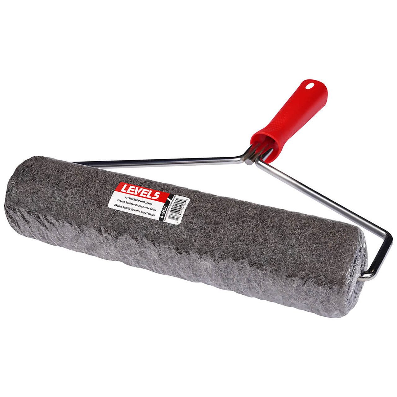 LEVEL5 Малярський валик LEVEL5 Шпательwalze Шпательrolle 12" mit Komposit Griff 4-906