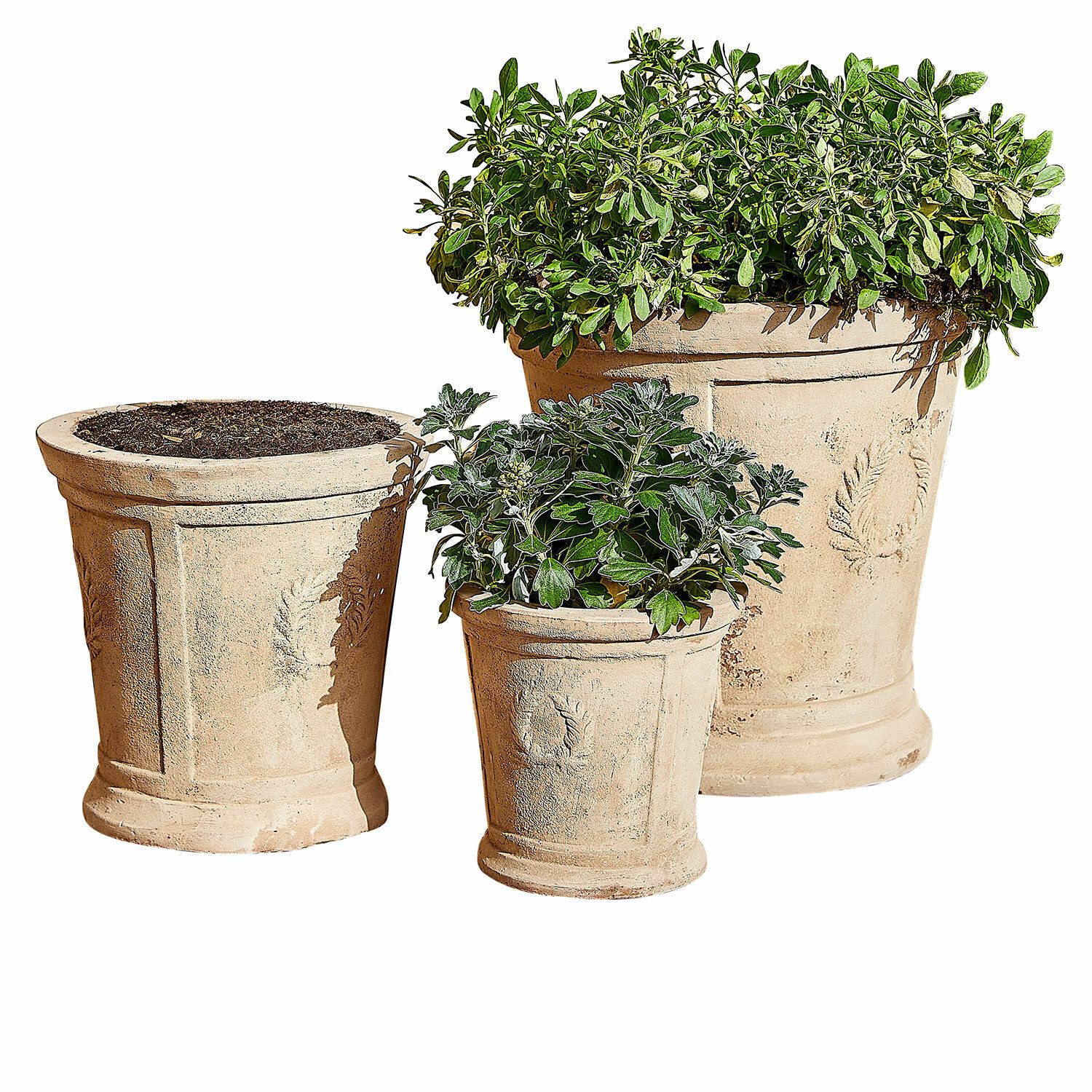 Mirabeau Übertopf Übertopf 3er Set Nesrin terrakotta