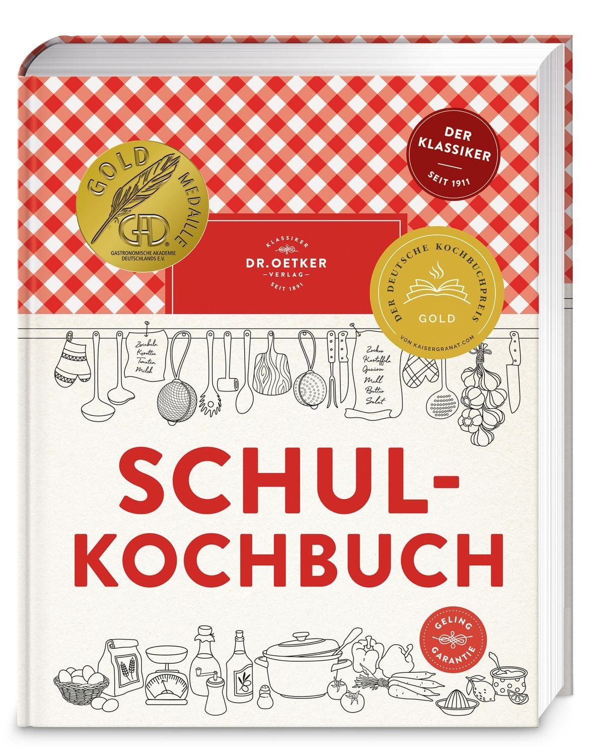 Schulkochbuch Das aktualisierte Standardwerk für Kochanfänger und Hobb / Dr.Oetker, Das aktualisierte Standardwerk für Kochanfänger und Hobbyköche. Mit Ratgeber und über 500 Rezepten. Der Bestseller und Gewinner der Goldmedaille Deutscher Kochbuchpreis 2024