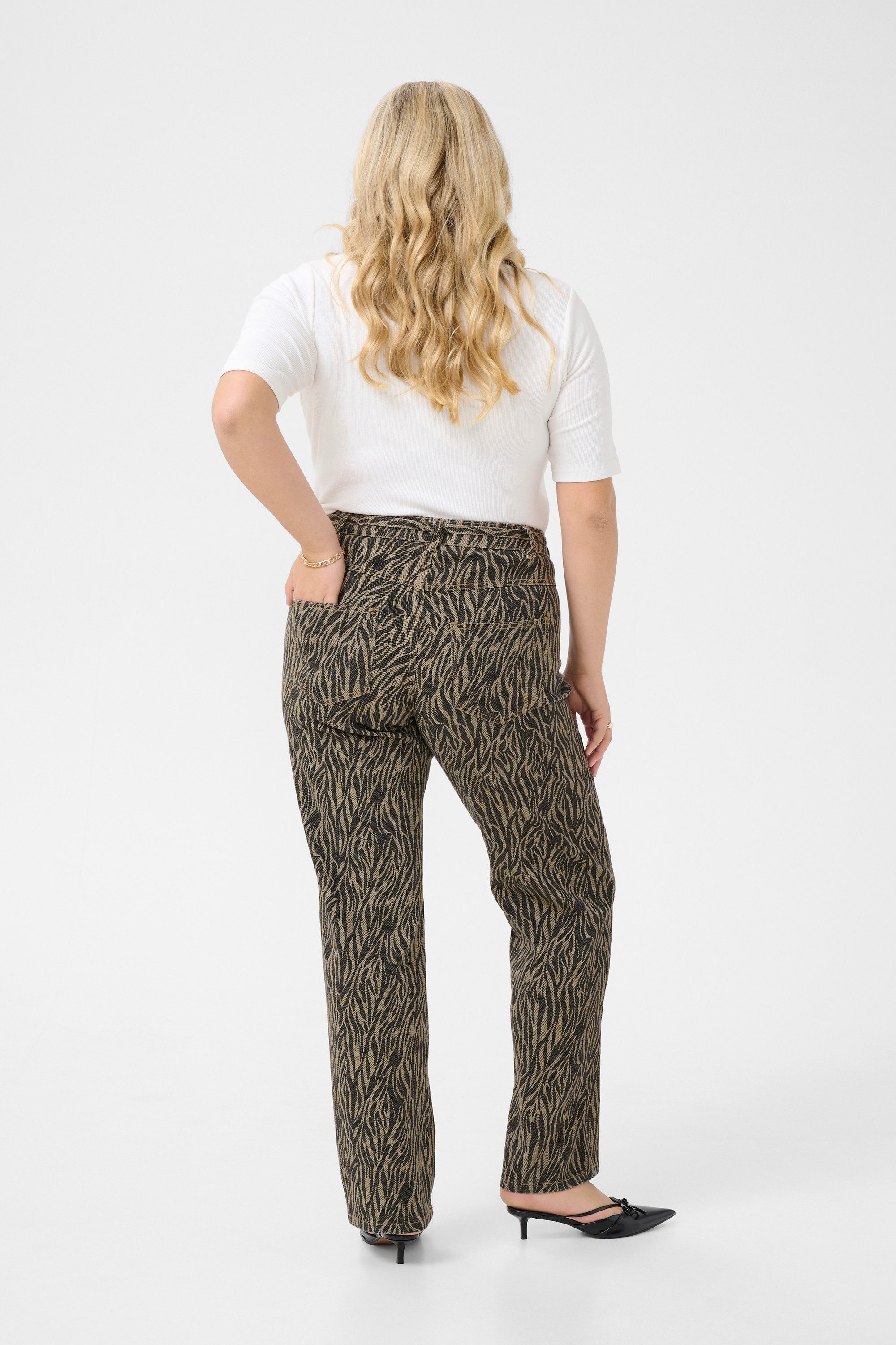 KAFFE Curve Regular-fit-Jeans Jeans KCleonoma Große Größen