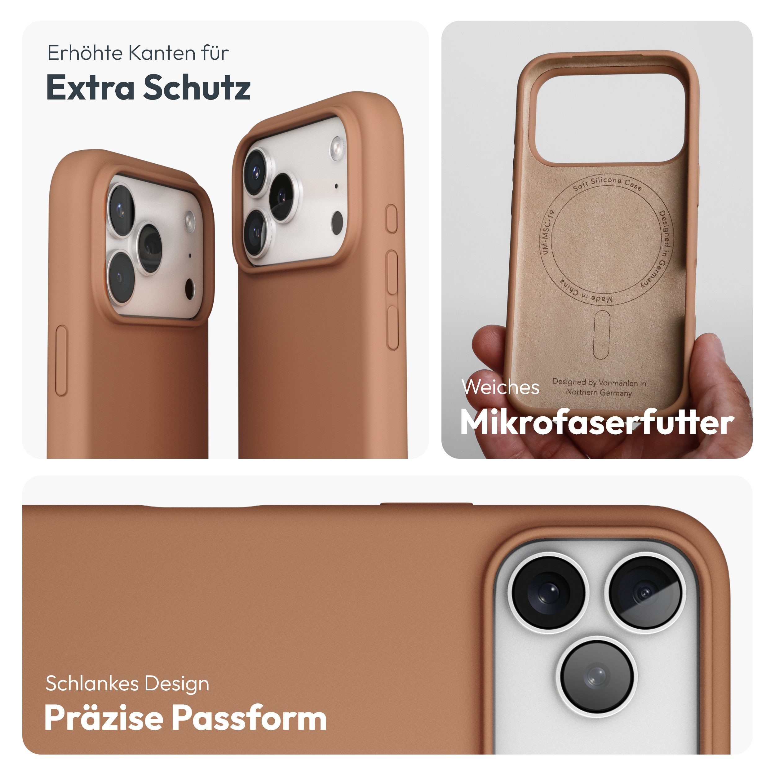 VONMÄHLEN Handyhülle Soft Silicone Case