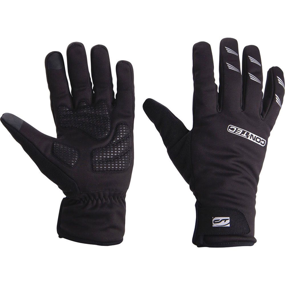 Fahrradhandschuhe Contec Winterhandschuh Frigid TR Gr.L/9 schwarz coolgrey Fahrrad