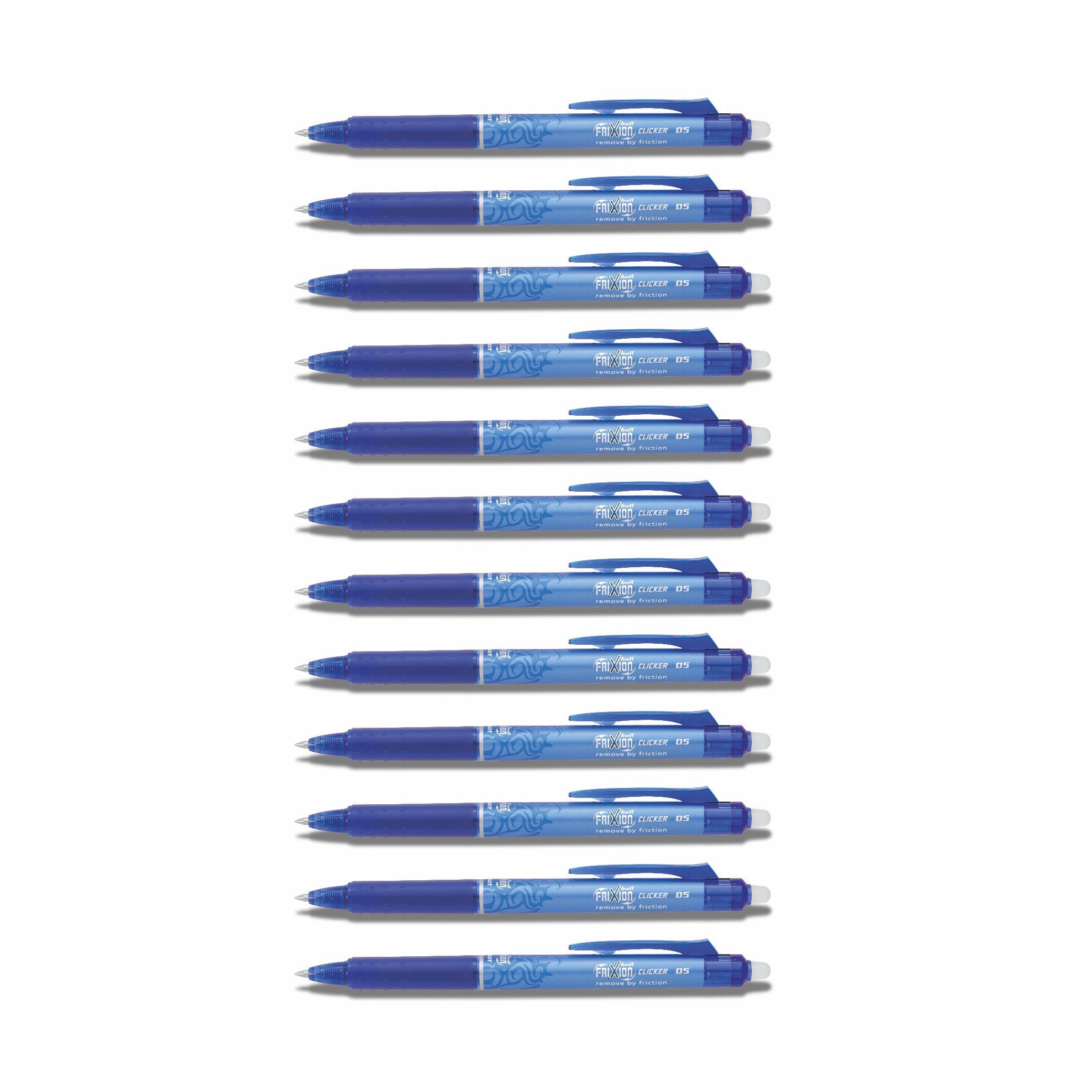 Pilot Pen Tintenroller Frixion Clicker 0.5, (12er-Set), radierbar