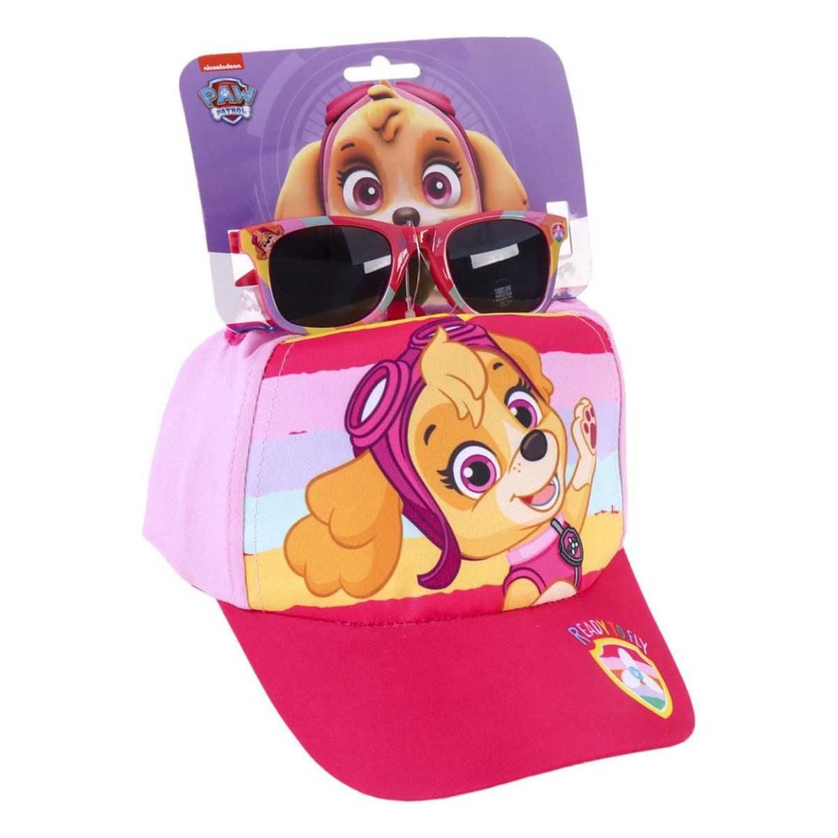 Cerda Baseball Cap Paw Patrol Skye Kinder-Set – Cap & Sonnenbrille 51 cm