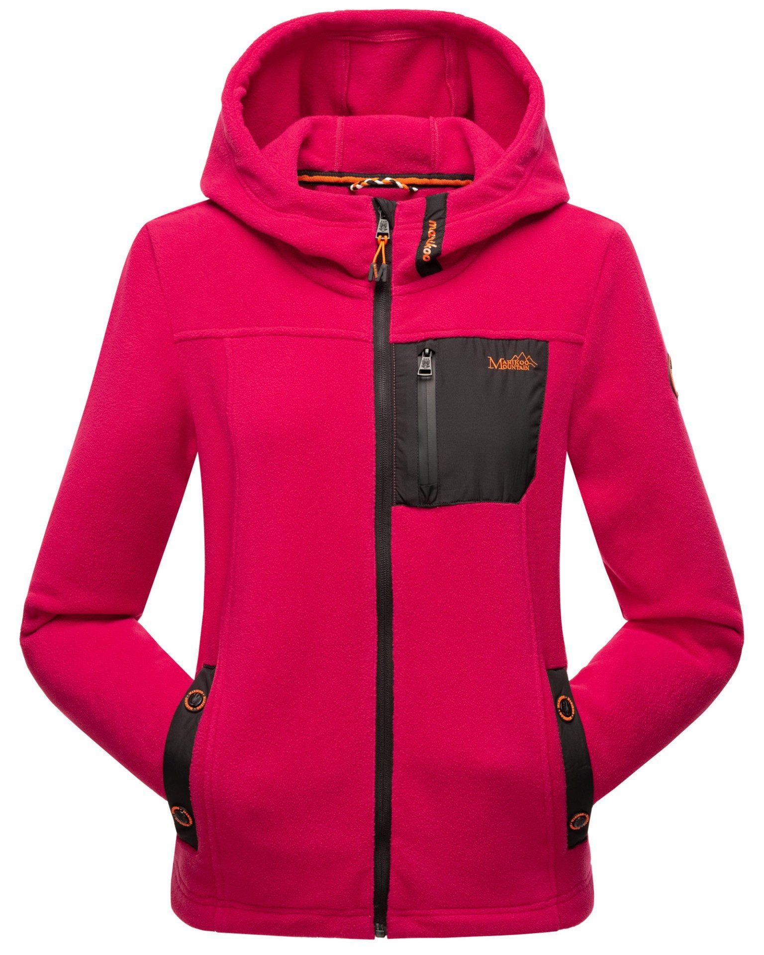 Marikoo Outdoorjacke mit wasserabweisendem Reißverschluss
