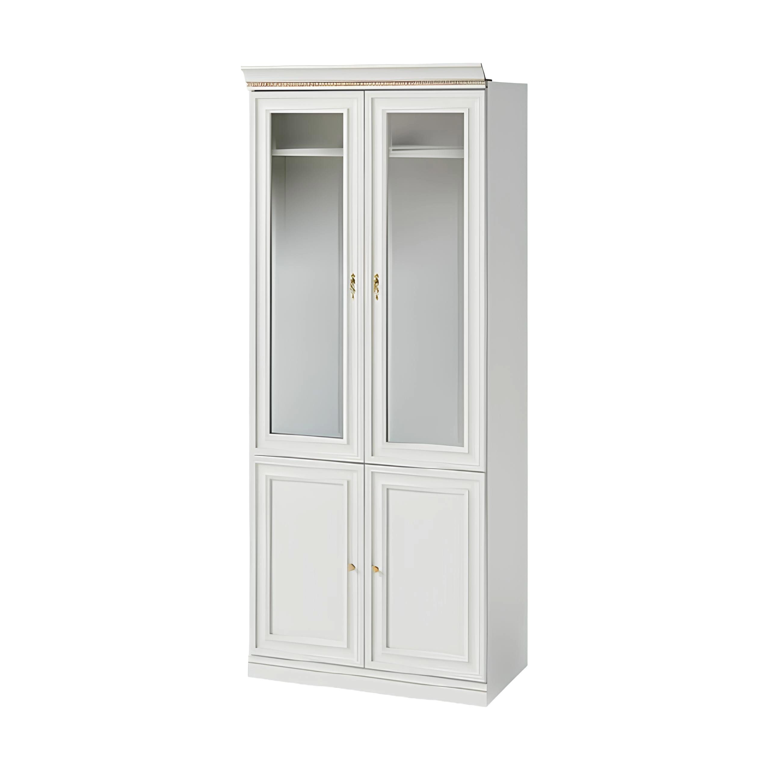 Xlmoebel Kleiderschrank Element Modell V2D-02 in edlem Design mit geräumigen Fächern (1-St., Element von Kleiderschrank Model V2D-02) Hergestellt in Europa
