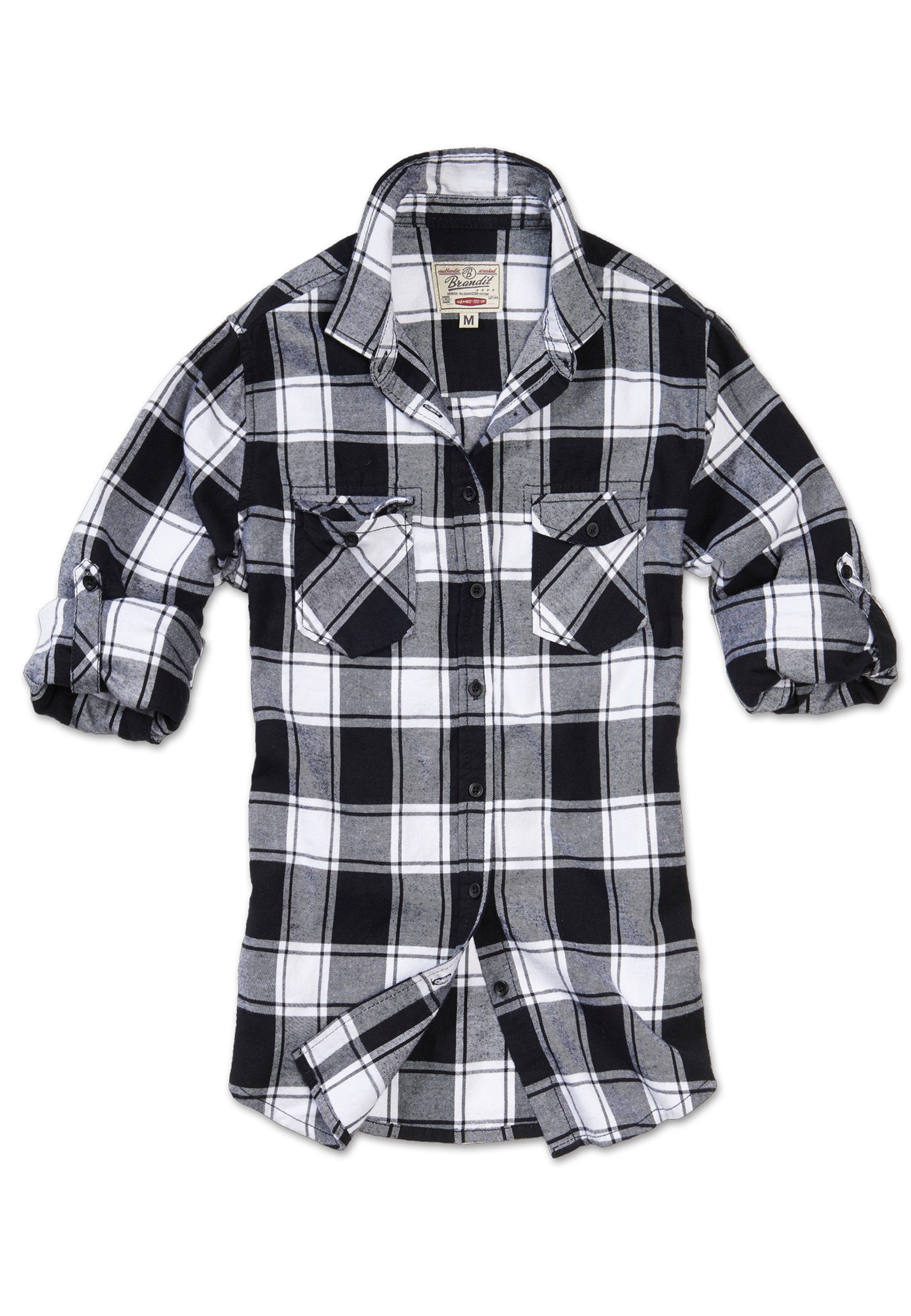 Brandit Langarmhemd Brandit Damen Amy Flanell Shirt GIRLS (1-tlg)