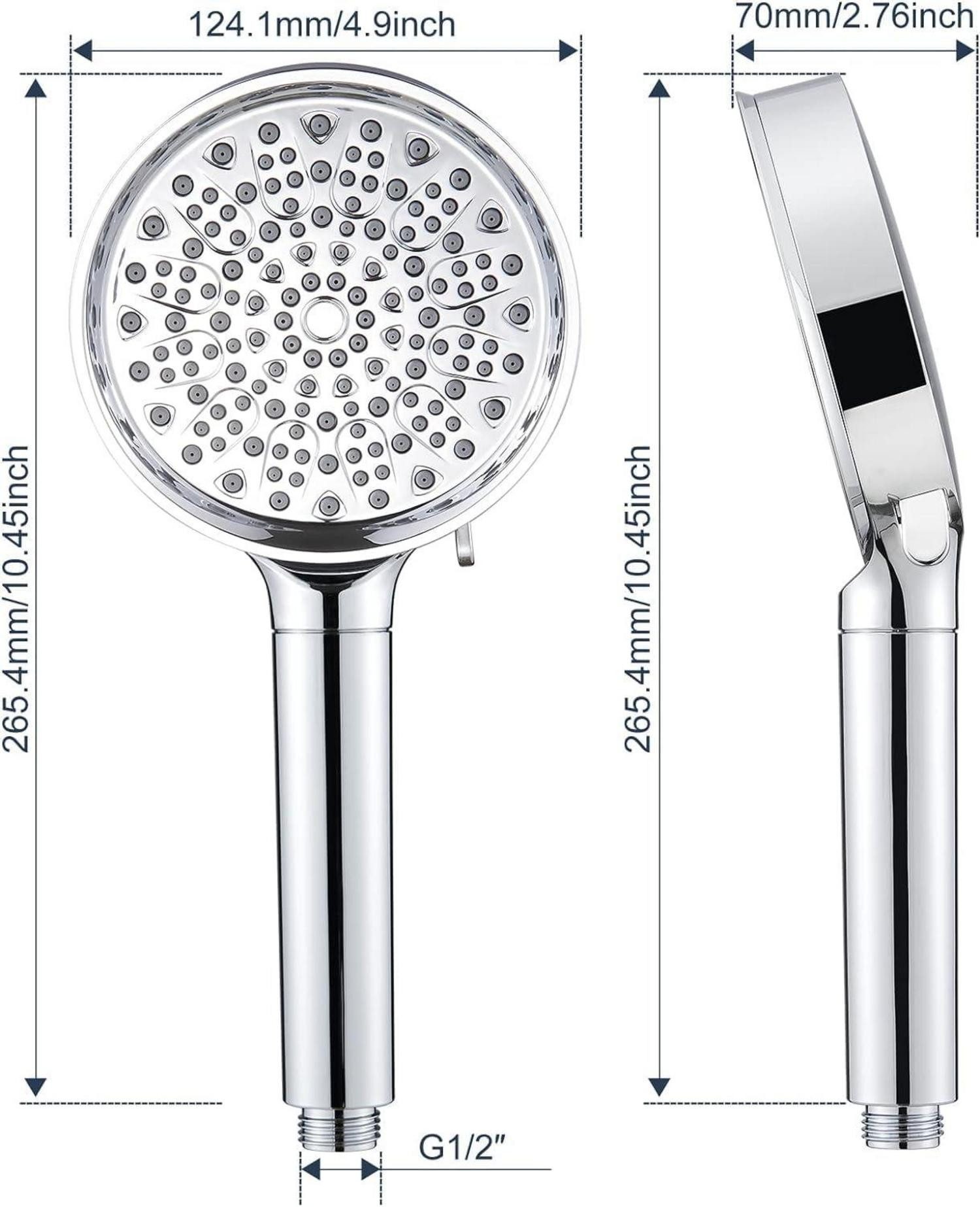 LuxusKollektion Handbrause Duschkopf mit Filter Hochdruck günstig online kaufen
