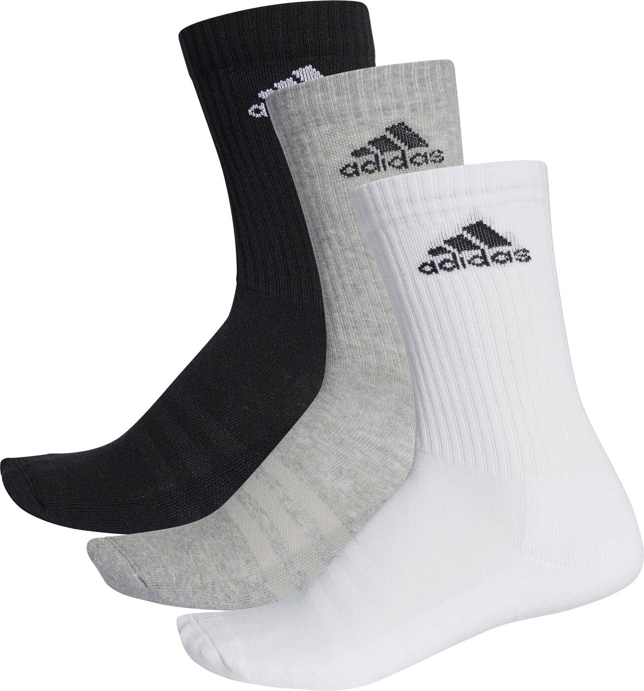 adidas Sportswear Sportsocken 3S PER CR HC 3P BLACK/MGREYH/WHITE