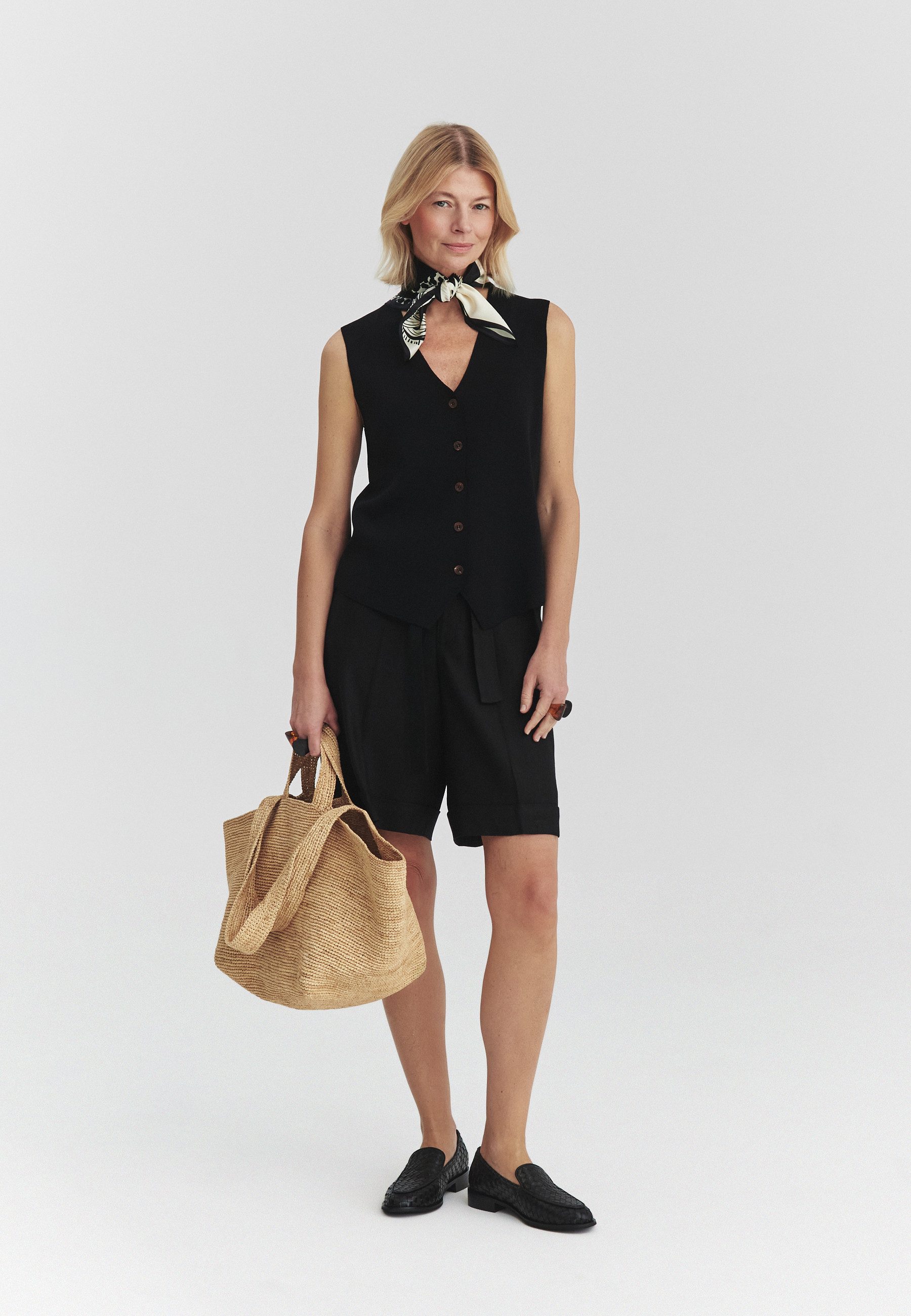 TATUUM Jerseyweste Gestrickte Weste Mit Viscose - Vivi