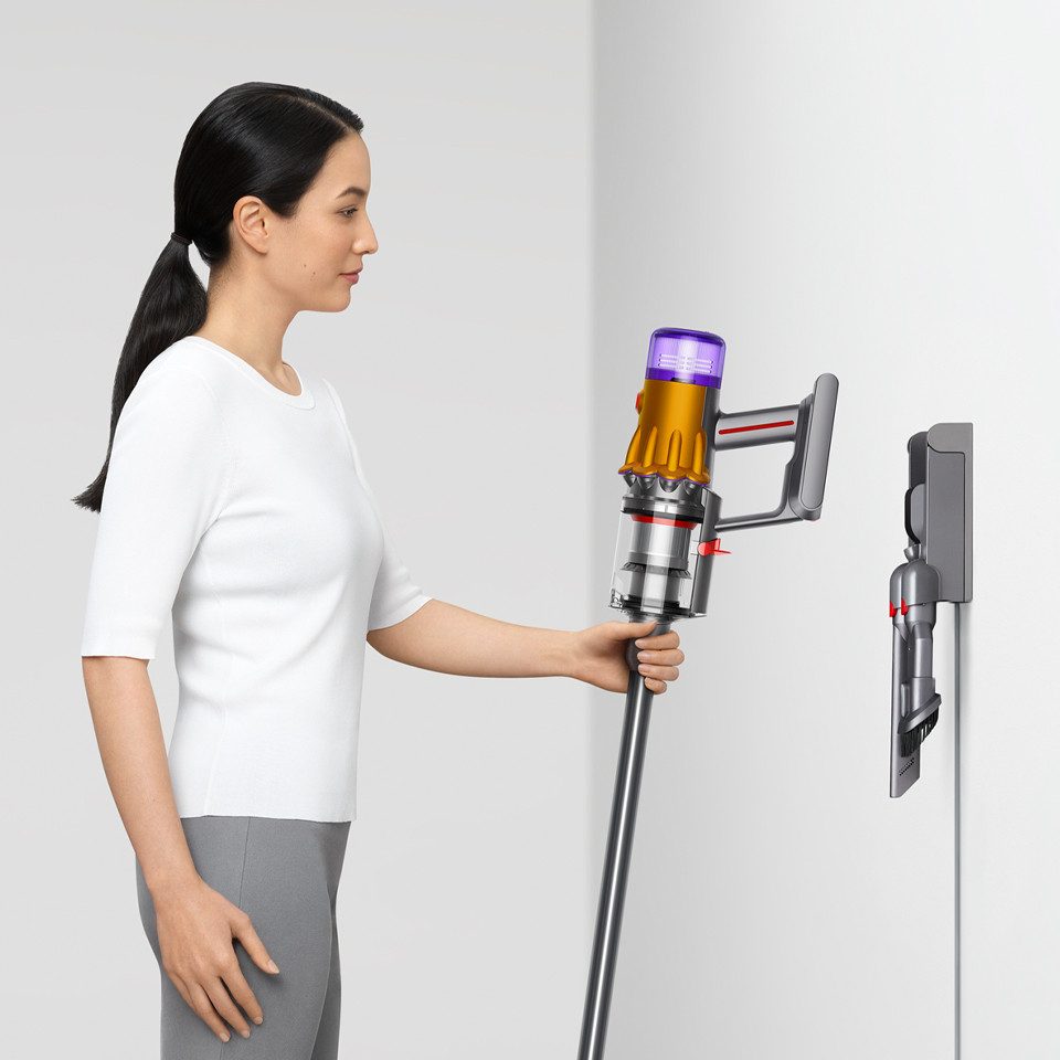 DYSON Akku-Hand-und Stielstaubsauger V12™ Detect Slim Absolute, 545 W, beutellos