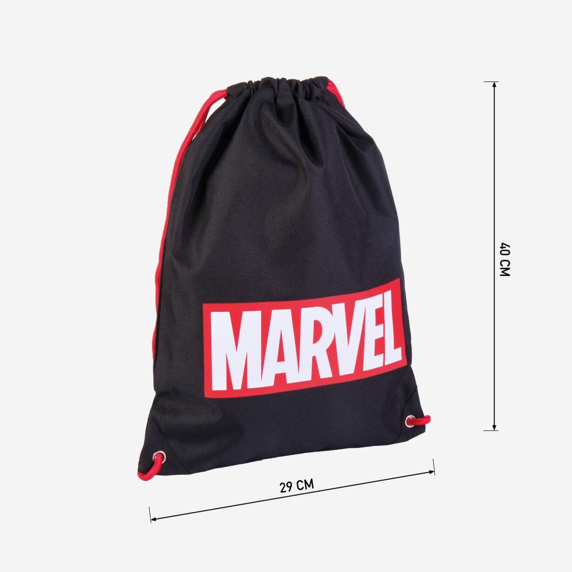 MARVEL Gymbag Marvel Gymbag Tasche Beutel Gym Schule Ausbildung Training