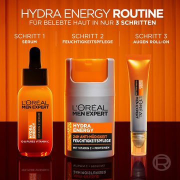 L'ORÉAL PARIS MEN EXPERT Gesichtsserum L'Oréal Men Expert Hydra Energy Serum, mit Vitamin C