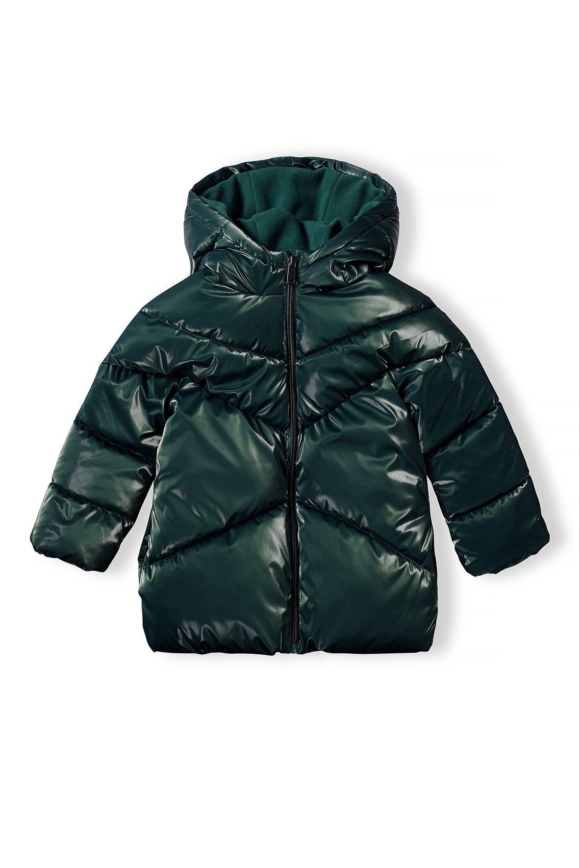 Winterjacke MINOTI Metallic-Look im Grün (2-14y)