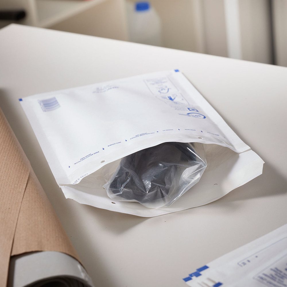 Thumbnail - BB-Verpackungen Versandtasche Luftpolsterversandtasche, 320 x 455 mm, Größe: 10 / K, Weiß