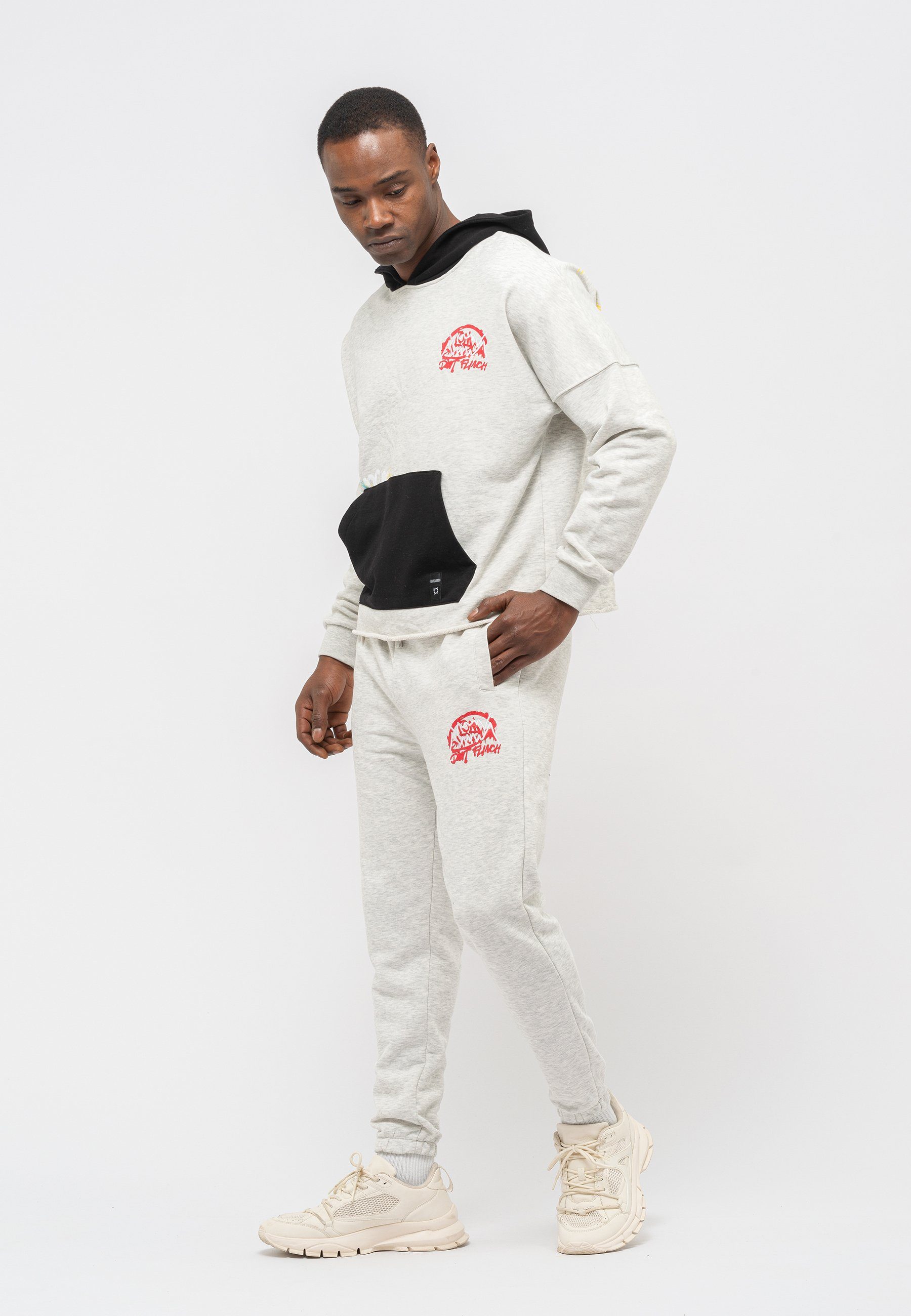 Tom Barron Trainingsanzug Tom Barron Print Design Sweatshirt And Pant Sets, mit modernem Design – Bild 4 von 5