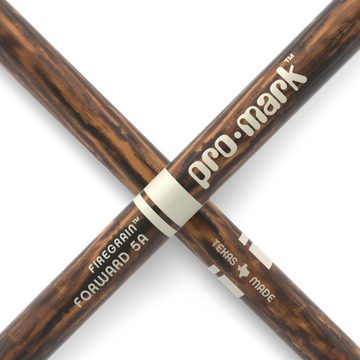 Promark Sticks Drumsticks (Classic 5A FireGrain TX5AW-FG), Classic 5A FireGrain TX5AW-FG - Drumsticks