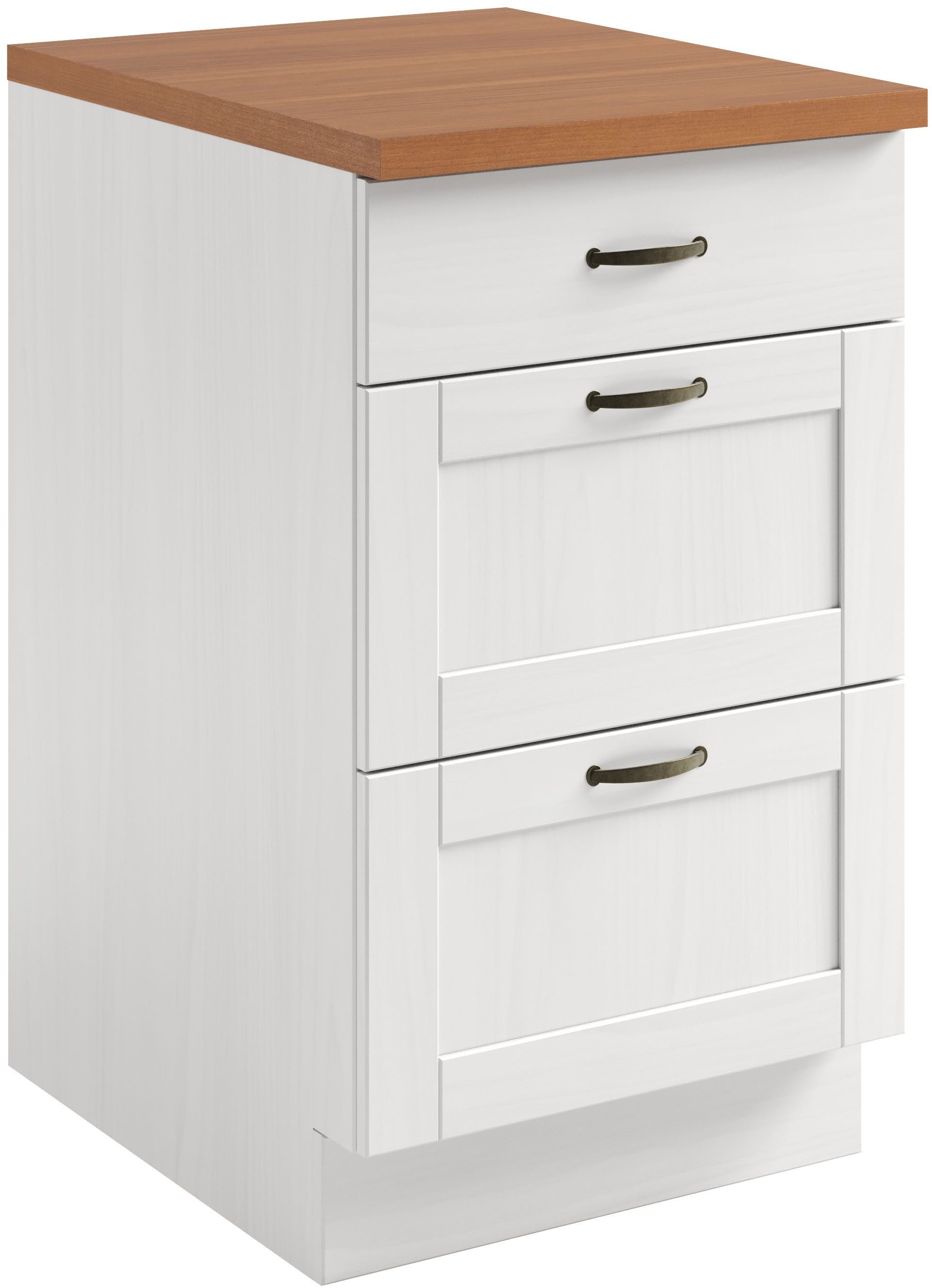 Home affaire Unterschrank Teramo Breite 50 cm, mit 3 Schubkästen