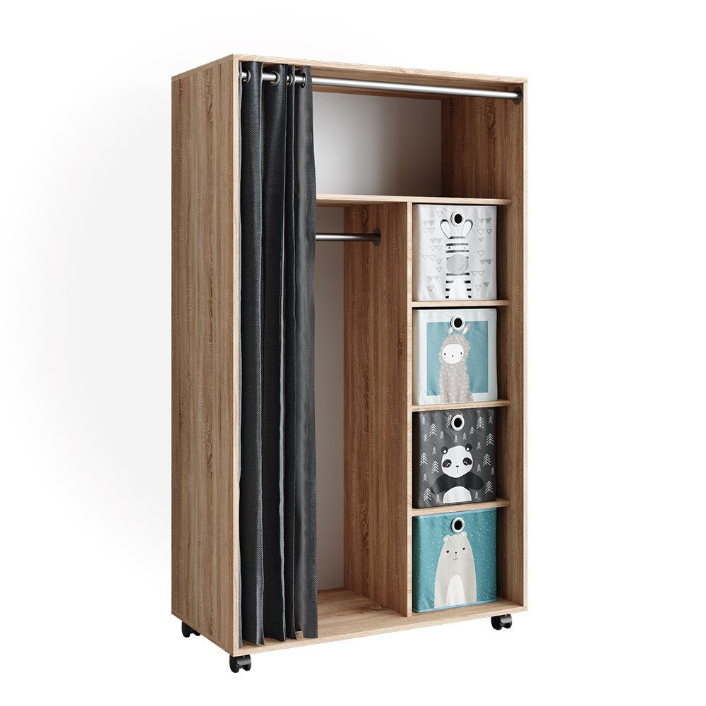 Vicco Kleiderschrank Doros, Sonoma, 100 x günstig online kaufen