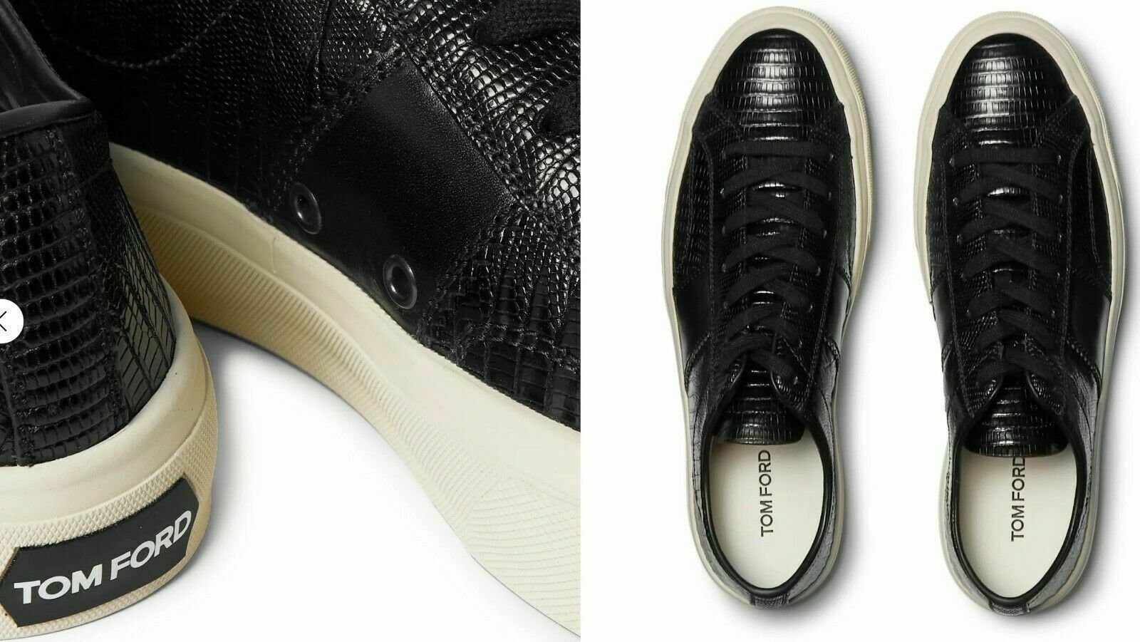 Tom Ford TOM FORD Cambridge Eidechse Sneakers Shoes Schuhe Trainers Turn Sneaker