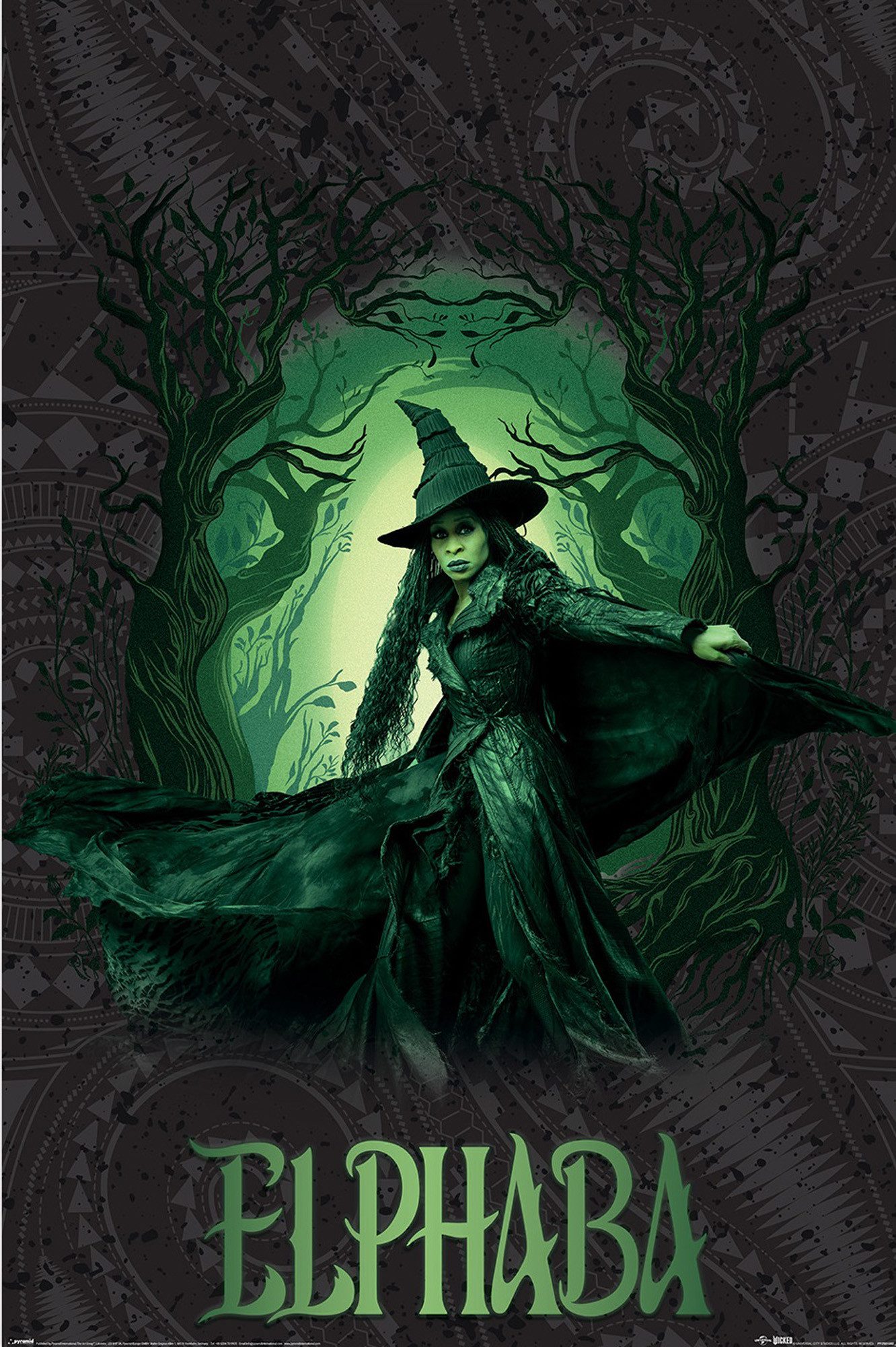 Poster Wicked - Elphaba Glow - Poster 61x91,5 cm günstig online kaufen