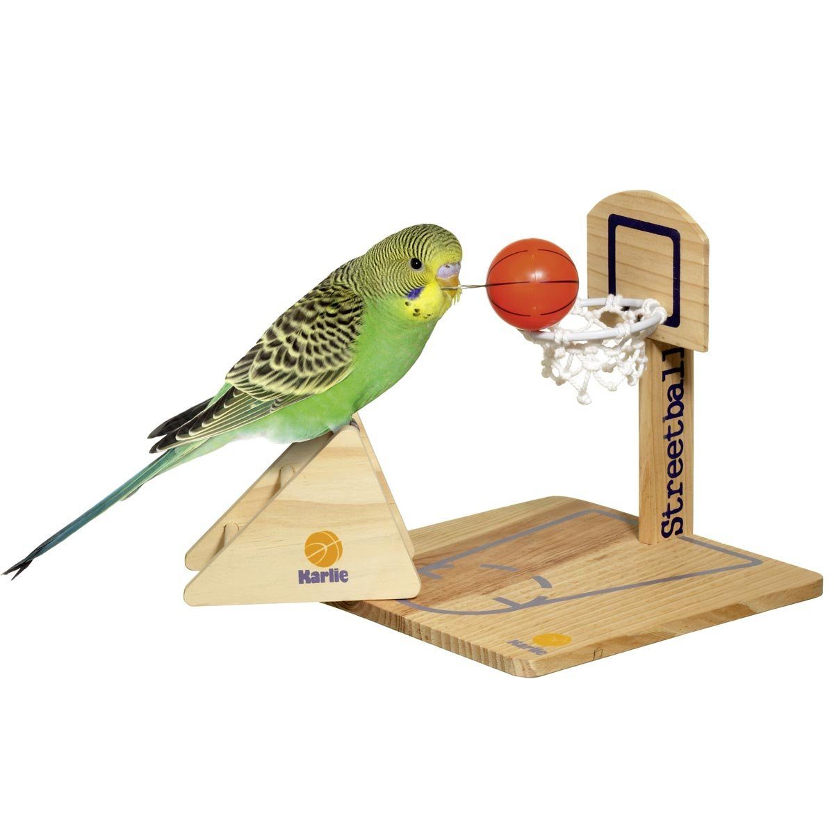 Vogelspielplatz Streetball Wellensittich-Spielzeug