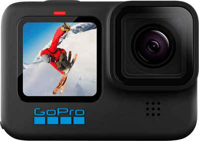 GoPro HERO10 Action Cam (5,3K Auslösung, 156° Sichtfeld, Sprachsteuerung, HDR, wasserdicht)