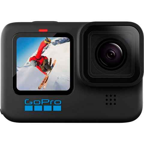 GoPro HERO10 Action Cam (5,3K Auslösung, 156° Sichtfeld, Sprachsteuerung, HDR, wasserdicht)