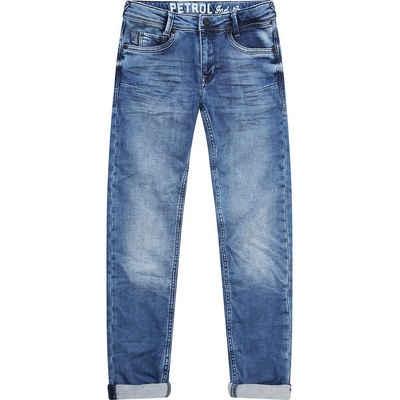 Petrol Industries Regular-fit-Jeans »Jeanshose aus Sweatdenim Slim Fit für Jungen«