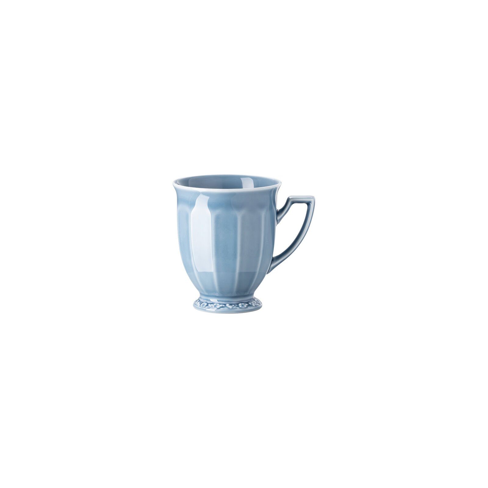 Rosenthal Becher Maria Dream Blue mit Henkel, Porzellan