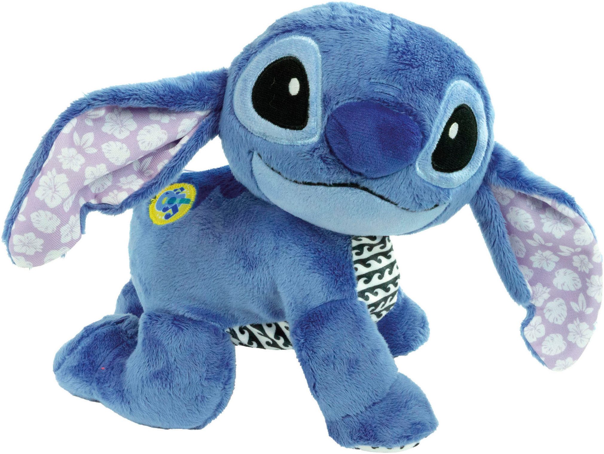 Clementoni® Plüschfigur Disney Baby, Krabbel mit mir Stitch, mit Sound günstig online kaufen