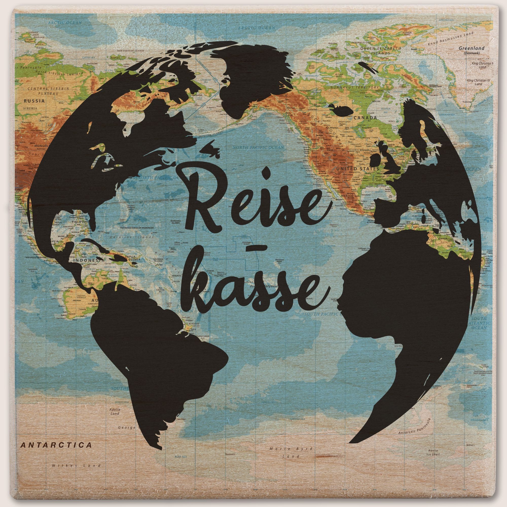 Shirtracer Spardose Urlaubskasse Spardose, Reisekasse Spardose, günstig online kaufen