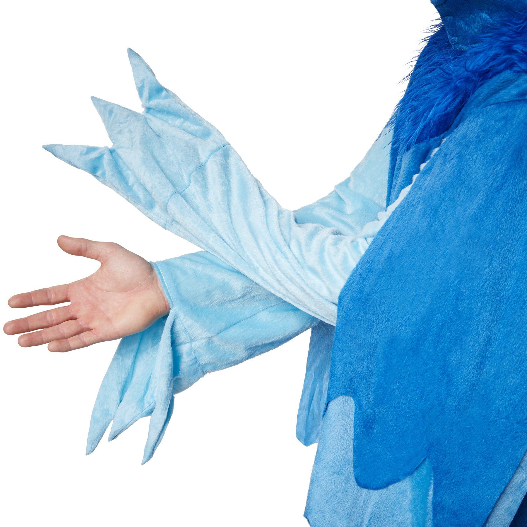 dressforfun Kostüm Unisexkostüm Prächtiger Blauara, In Blau gehaltenes Papageienkostüm