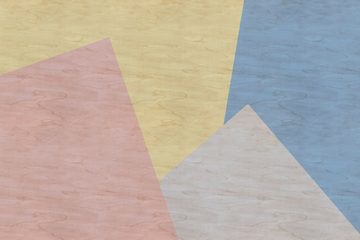 A.S. Création Leinwandbild inlay 3, Abstrakt (1 St), Keilrahmen Bild Farben Bunt Grafisch Geometrisch Abstrakt
