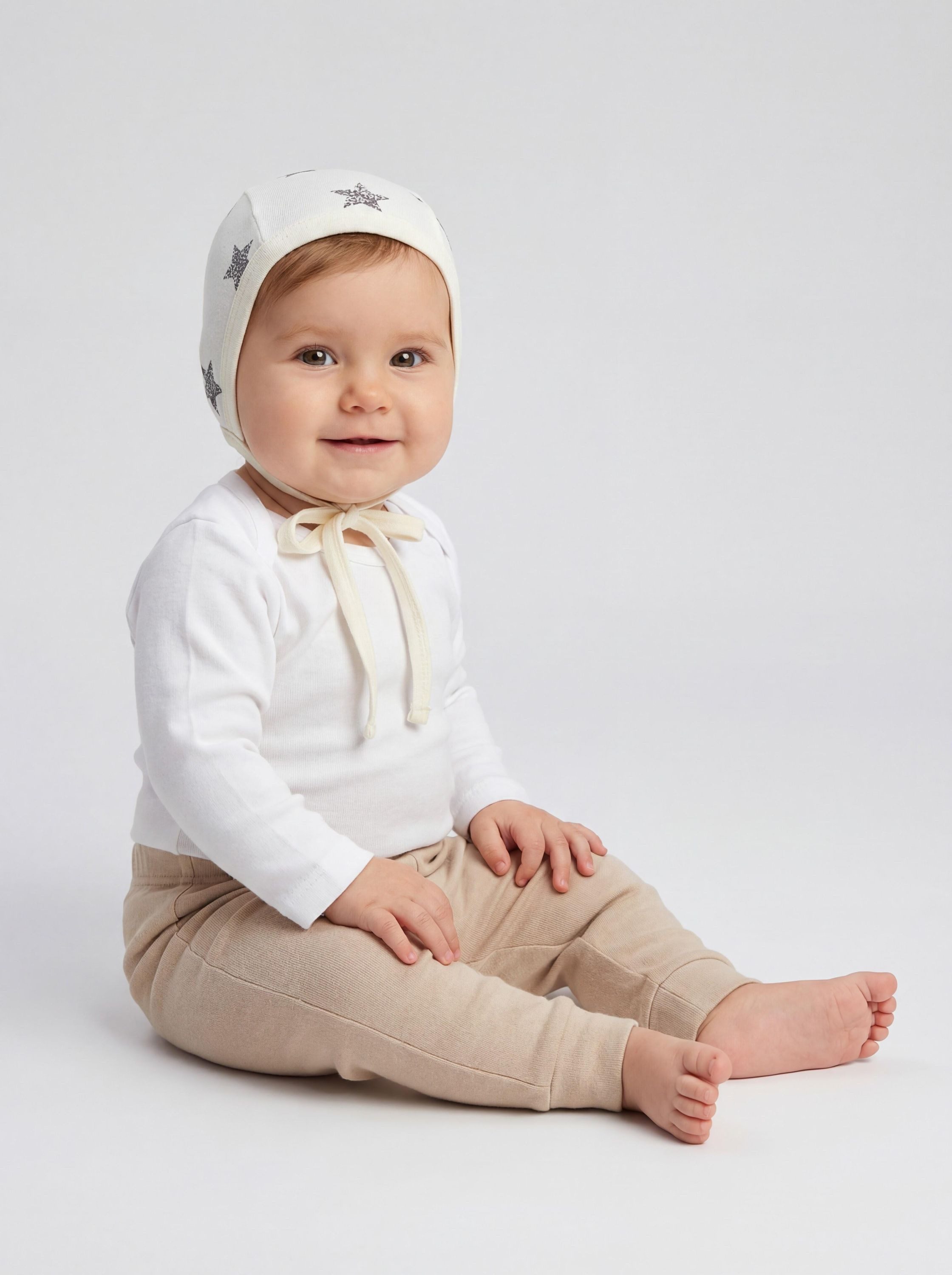 TupTam Erstlingsmütze TupTam Unisex Baby Erstlingsmütze zum Binden 2er Pack