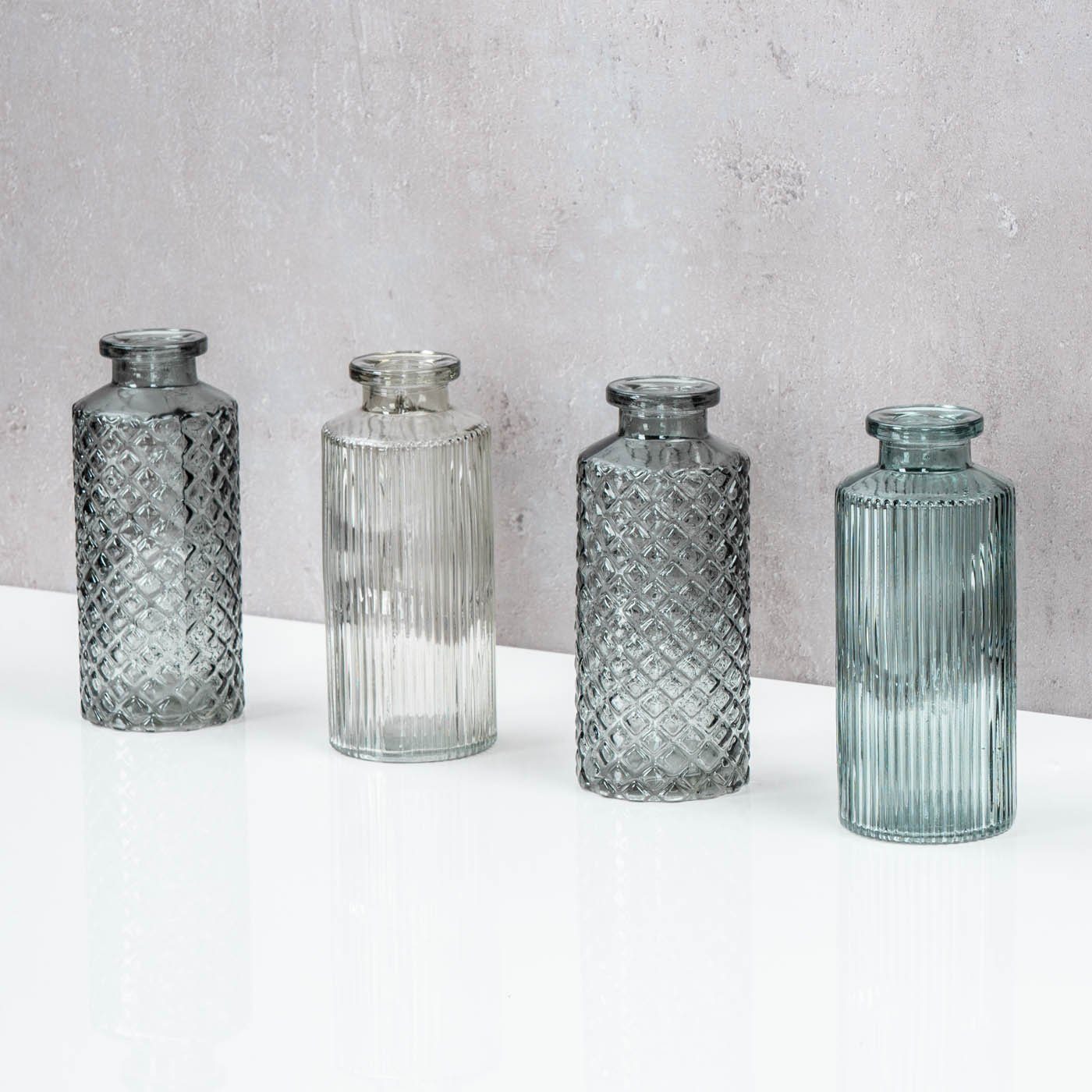 Levandeo® Dekovase, 4er Set Vase Grün günstig online kaufen